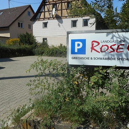 Landgasthof Rose Hotel Ditzingen Luaran gambar